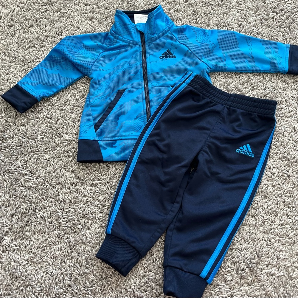 12 Month Adidas Baby Boy Track Suit
